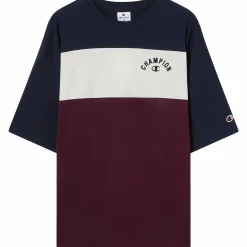Hot CHAMPION t-shape icons tee m Blue