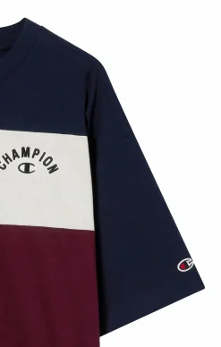 Hot CHAMPION t-shape icons tee m Blue