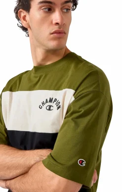 Clearance CHAMPION t-shape icons tee m Green