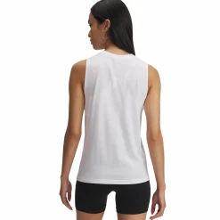 Outlet UNDER ARMOUR ua logo tank w White