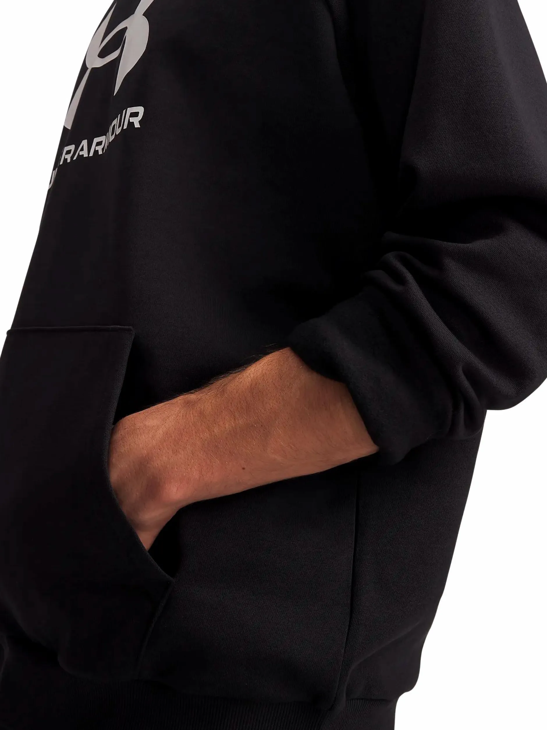 Best UNDER ARMOUR ua rival fleece logo hd BLACK
