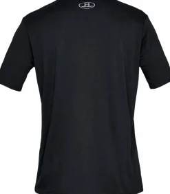 Outlet UNDER ARMOUR ua team issue wordmark ss BLACK