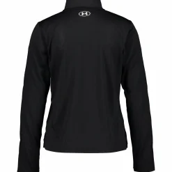 Clearance UNDER ARMOUR ua tech wm tape half zip w Black