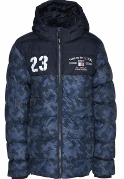 Clearance VINSON vance printed jacket jr Dark Navy