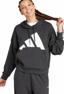 ADIDAS w big logo ft hood BLACK/WHITE