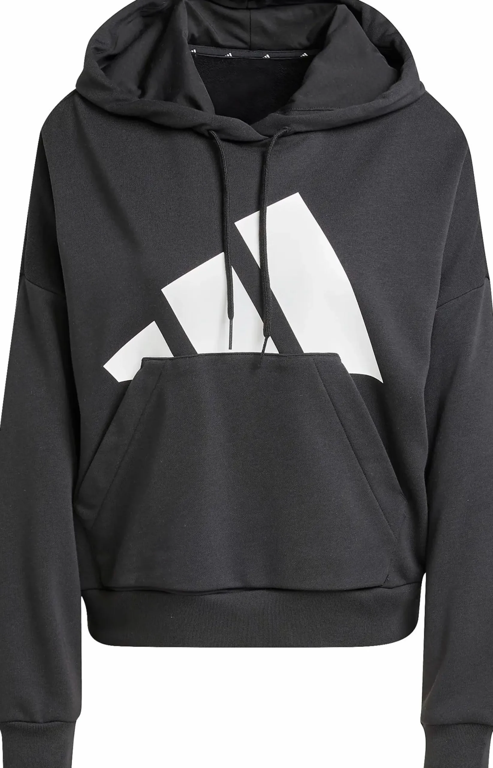 ADIDAS w big logo ft hood BLACK/WHITE