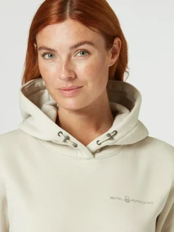 New SAIL RACING w gale logo hood ECRU