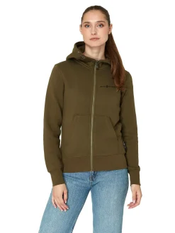 Clearance SAIL RACING w gale logo zip hood DUSTY GREEN