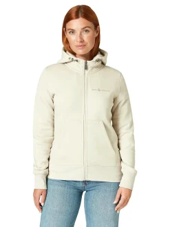 Clearance SAIL RACING w gale logo zip hood ECRU
