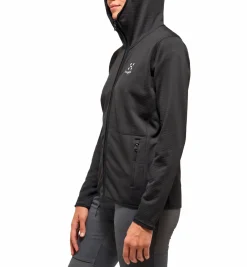 HAGLÖFS w mulet mid hood TRUE BLACK