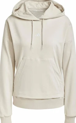 ADIDAS w small logo ft hoodie WONALU/WHITE