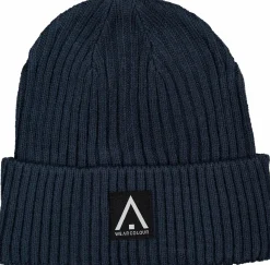 New WEARCOLOUR wear rib beanie Navy