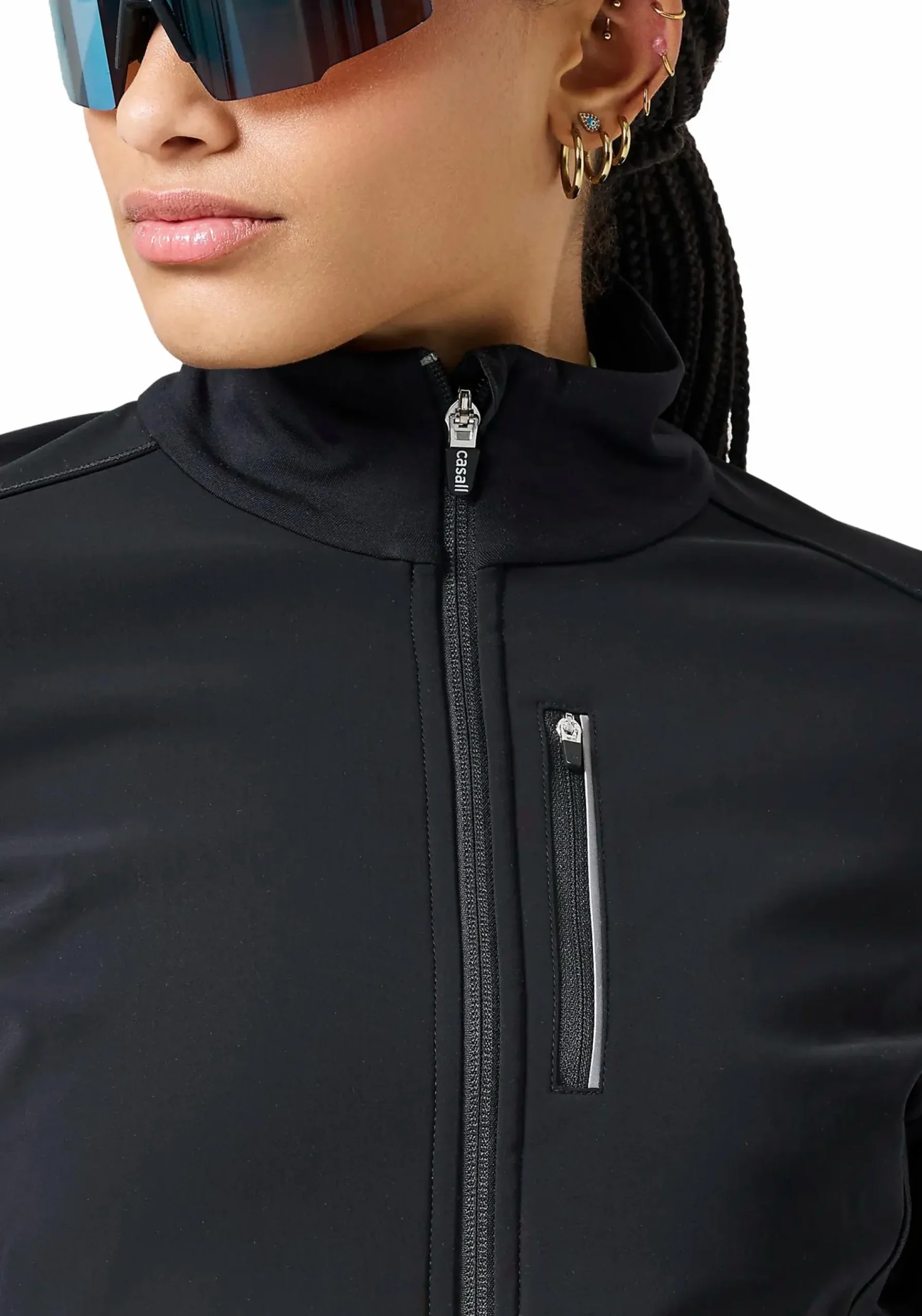 Online CASALL windtherm jacket w Black