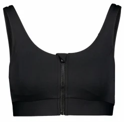 New MARINE CLASSIC zip bikini top w Black